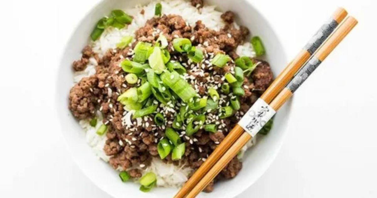 ground beef bulgogi